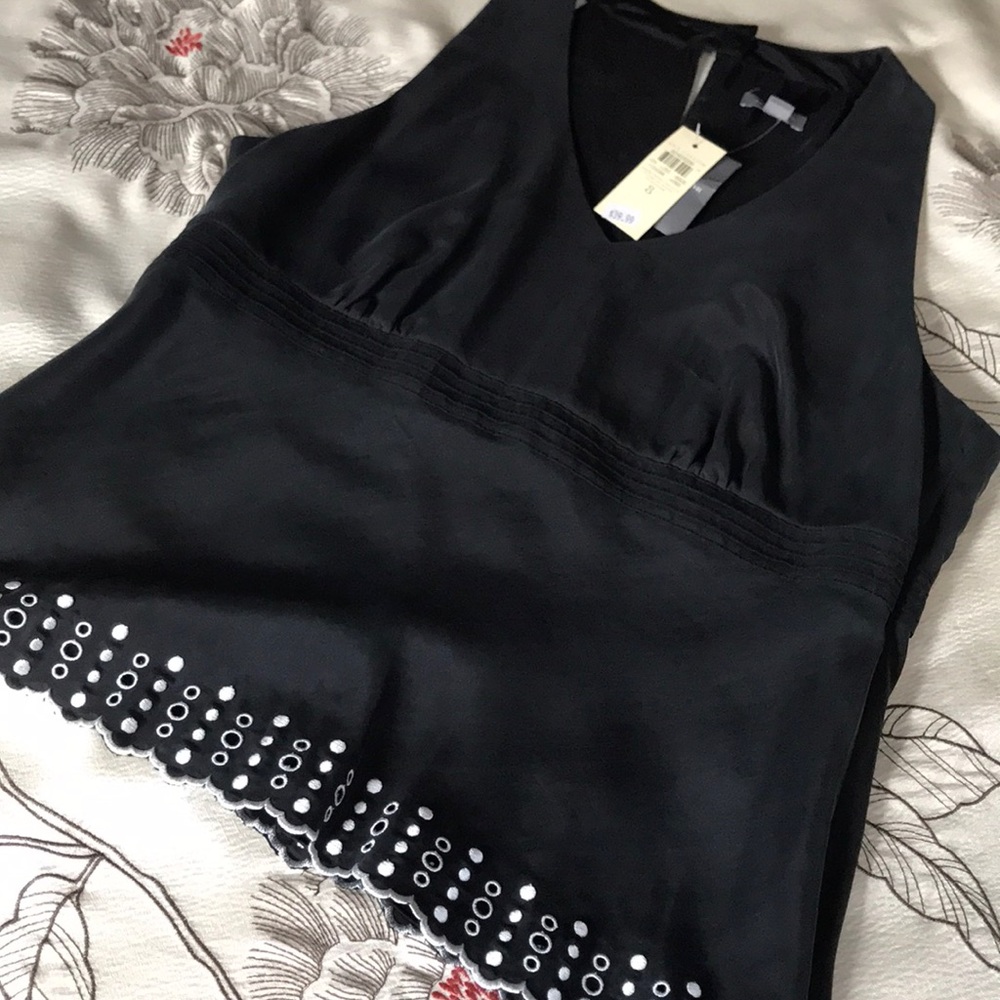Ann Taylor Silk sleeveless blouse